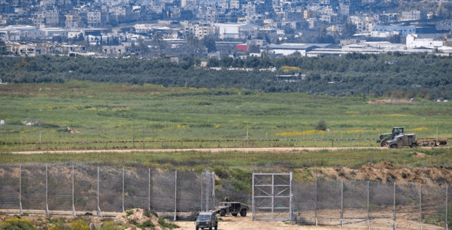 Gaza border with Israel