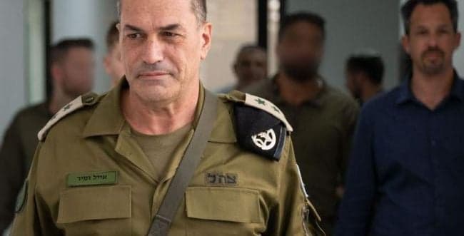IDF Chief of Staff Eyal Zamir.