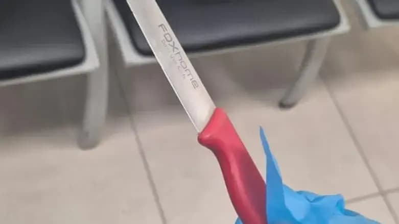 Knife used in the attack