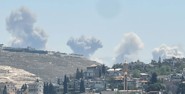 IAF attack in Lebanon