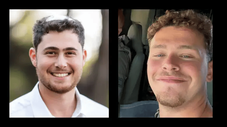 Sergeant Yishai Elyakim Urbach and Staff Sergeant Yam Frid