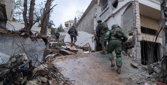 IDF soldiers in southern Lebanon