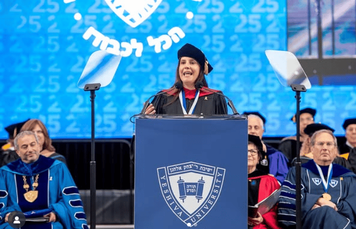 Rep. Elise Stefanik, honoured at Yeshiva University’s commencement