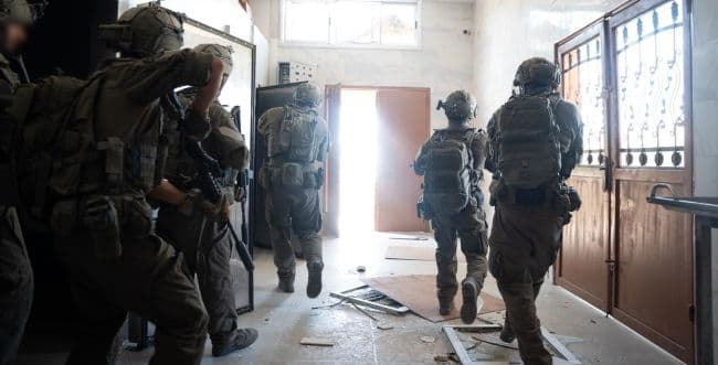 IDF forces in the European hospital.