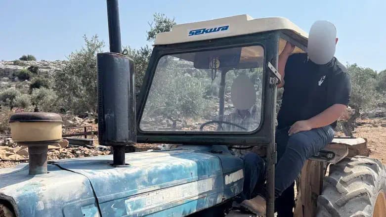 The stolen tractor recovered 24 years later