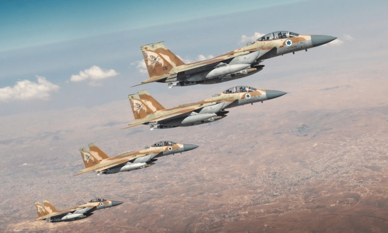 IAF jet on way to attack IRan