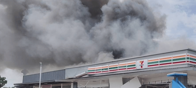 Cambodia attacks Thai Gas station, 24 July 2025