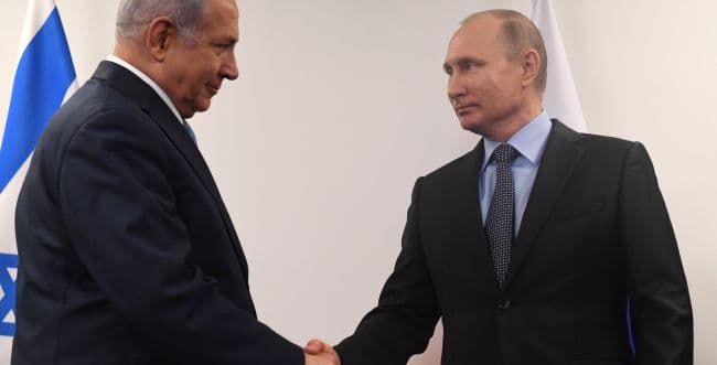 Putin and Netanyahu.