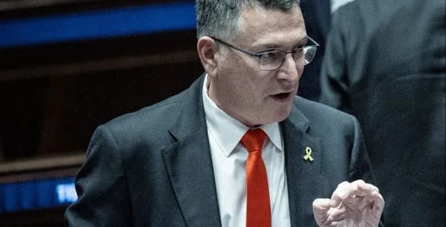 Foreign Minister Sa'ar.