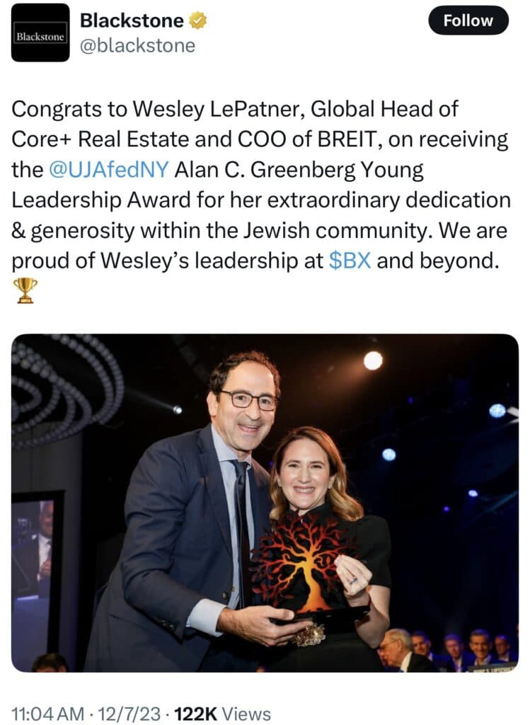 Shooting Victim Wesley LePatner with her husband and children BDE