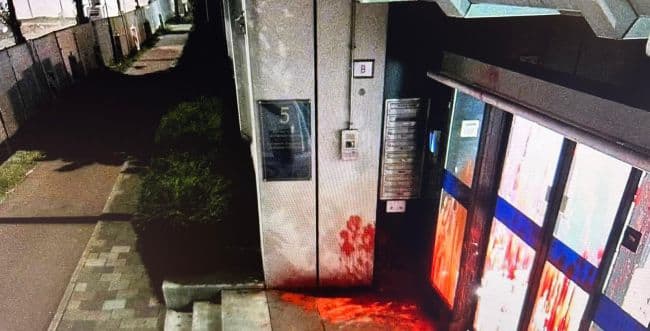 the Israeli Embassy in The Hague