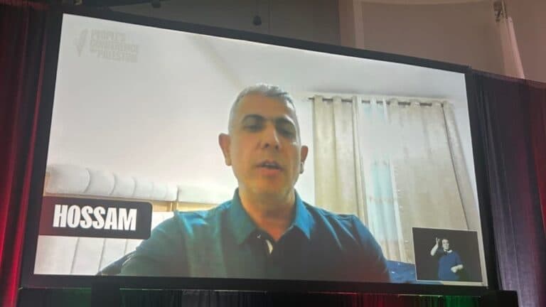 Convicted Palestinian terrorist, Hossam Shaheen