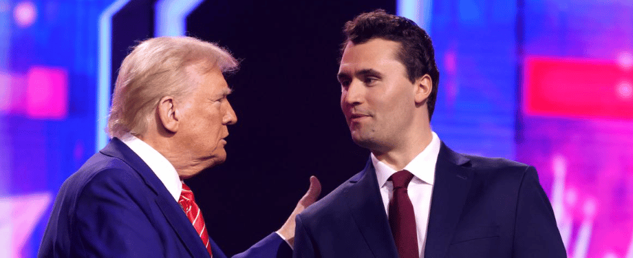 Trump, Charlie Kirk OBM