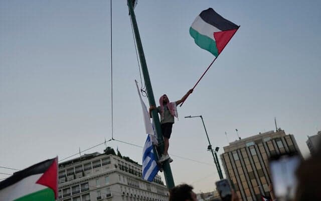 AP/Petros Giannakouris