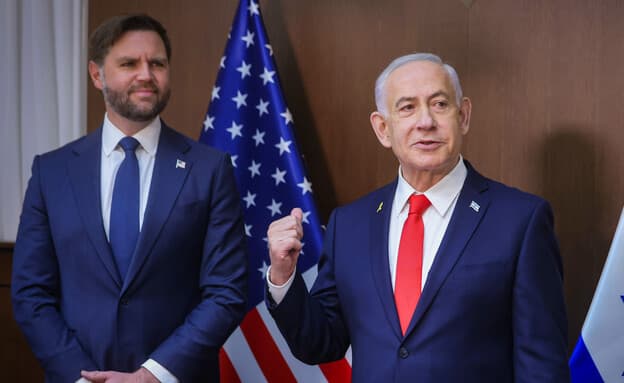 US Vice President JD Vance and Prime Minister Benjamin Netanyahu