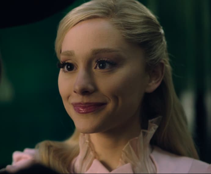 Ariana Grande on Wicked