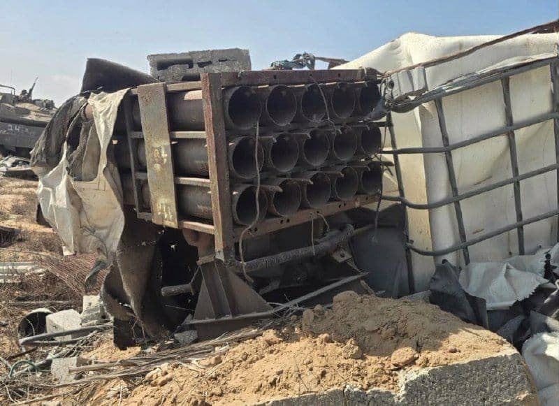 Hamas rocket launcher found in Gaza