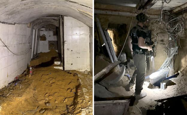 IDF in Hamas tunnels