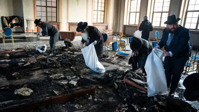 historic Kloyz Kaddisha Synagogue in Sadigura, Ukraine