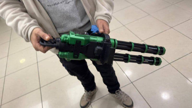 Gun used in the attack