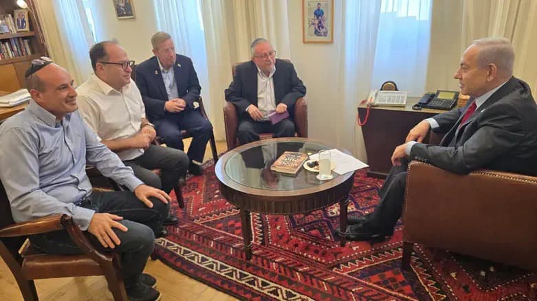 Gvura Forum leadership meeting with Prime Minister Netanyahu.