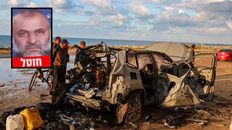 Scene of the elimination of Hamas terrorist