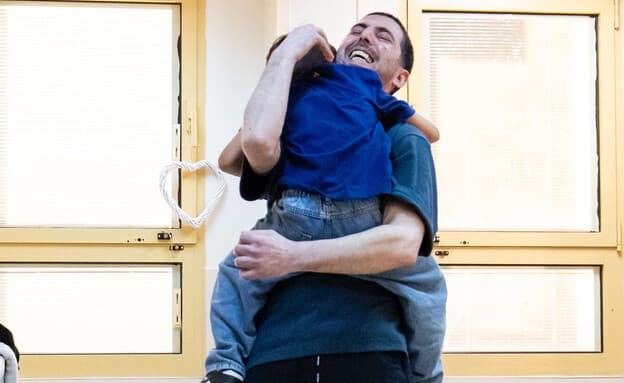 captivity survivor Elkana Bohbot reunited with his son