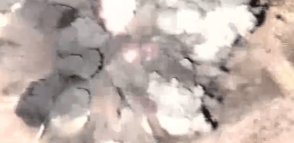 Striking terror targets.