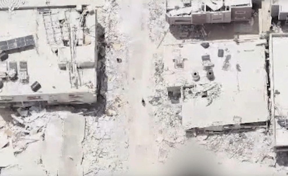 Indentifying and striking a senior Hamas terrorist.