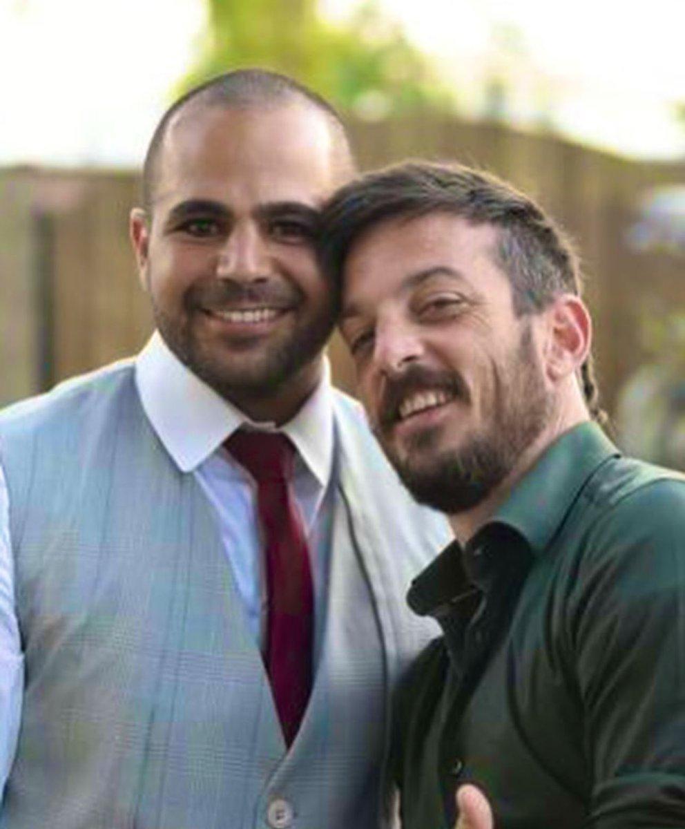 Yarden Bibas and his best friend David Cunio