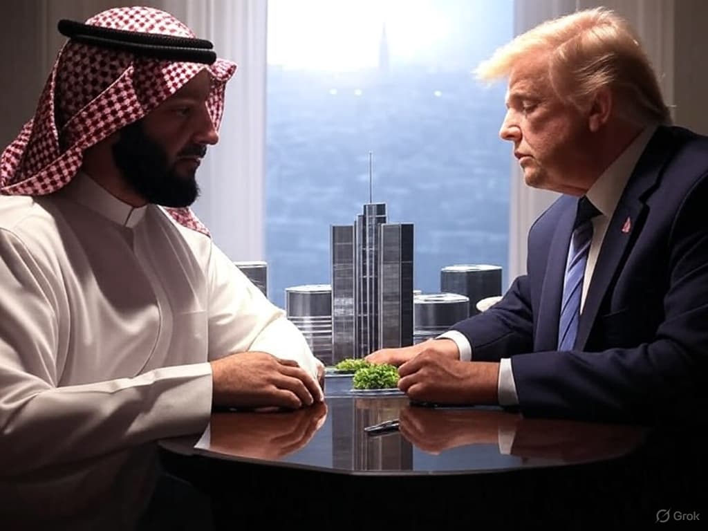 Al Julani meets Trump