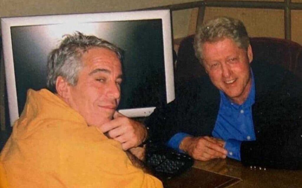 Jeffrey Epstein and Bill Clinton