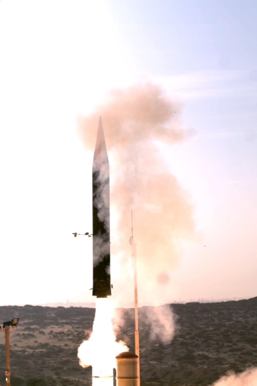 Arrow 3 Interceptor test