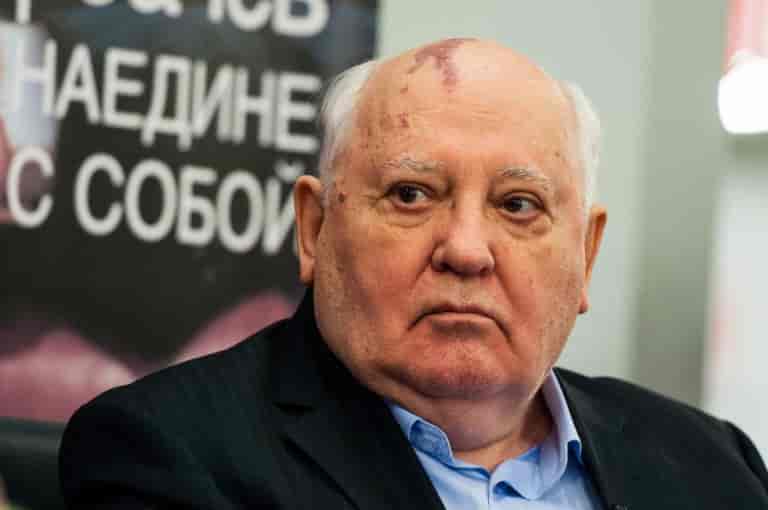 Mikhail Gorbachev, the last president of the Soviet Union background