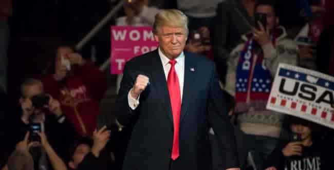 Trump background