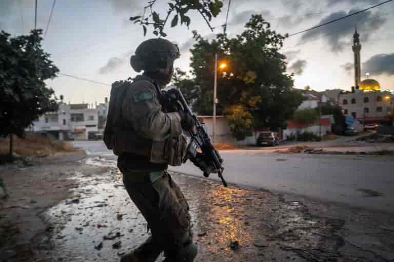 The demolition of the house of the terrorist who murdered the brothers Yagel Yaakov and Hillel Menachem Yaniv background