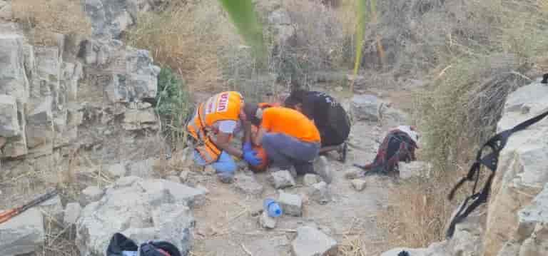 Photo: spokesperson of the rescue unit background