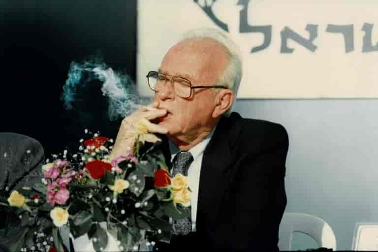 It's not a simple agreement. The late Yitzhak Rabin background