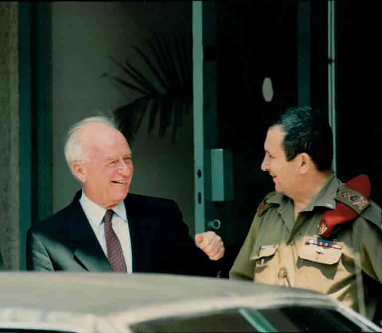 This is about a strong Palestinian police. Ehud Barak background
