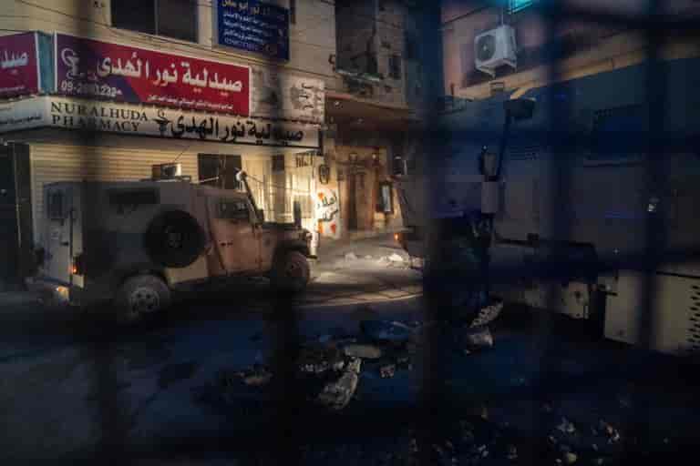 From the night activity background