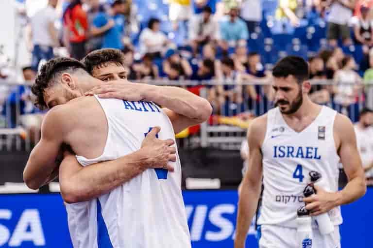 3x3 Israel men's team background