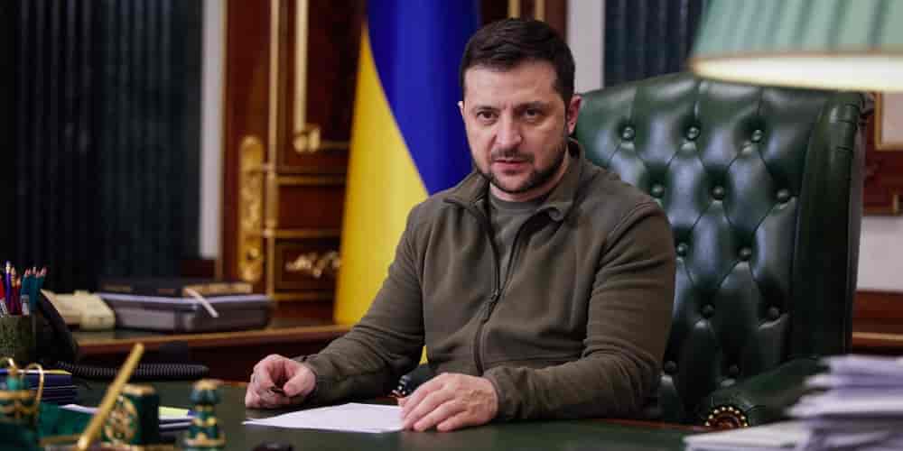 Volodymyr Zelenskyy background
