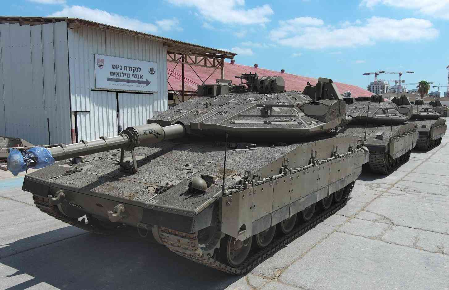 the Barak tank background