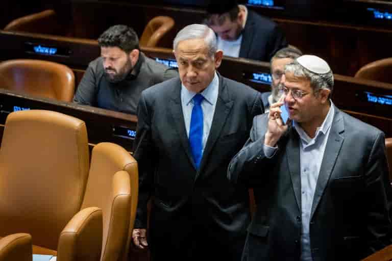 Netanyahu & Ben-Gvir background