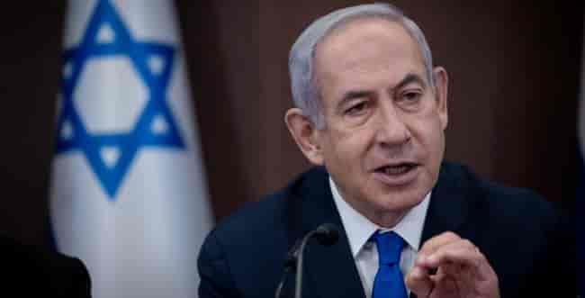 Netanyahu, pointed an accusing finger at Iran background