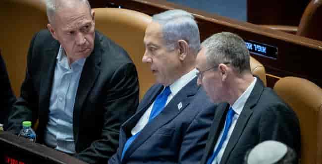 Expanding the law: Netanyahu, Levin, and Gallant. background