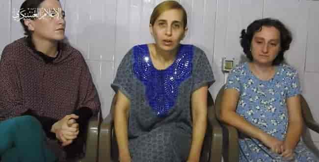 The abducted captives of Hamas background