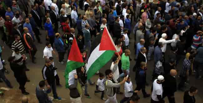 Demonstrations in Umm al-Fahm, archive background