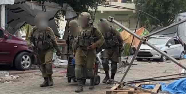Photo: IDF Spokesperson background