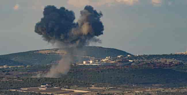 Strike in Lebanon. Archive. background